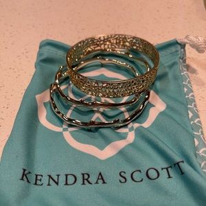 Kendra Scott Maren bangle bracelets in turquoise